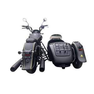 800cc V-Twin-Cylinder Motor refrigerado por agua Sidecar Motocicleta Internacional 6 Gear Tres ruedas Streetbike - Product Image 6