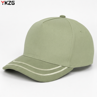 Casquette de baseball A-Frame en daim Oxford avec logo personnalisé, motif Argyle et fruits, couleur contrastante, profil haut, streetwear unisexe, snapback