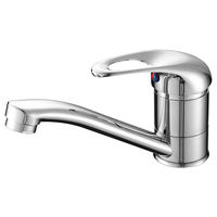 Robinet en cuivre de haute qualité pour évier de cuisine, eau chaude et froide
