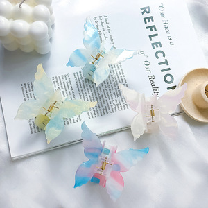 Inspiré coréen Ins Wind cheveux décolorés attrape les pinces à cheveux papillon de la fille douce en gros - Product Image 6