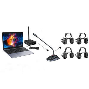 <span class=keywords><strong>Casque</strong></span> sans fil professionnel de protection auditive avec réduction de bruit ENC (85 dB) et écouteurs étanches pour l'exploitation minière du charbon - Product Image 5