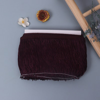 Approvisionnement direct d'usine coloré 10cm gland dentelle frange garniture pour Textiles de maison vêtements accessoires décoratifs tapis rideaux