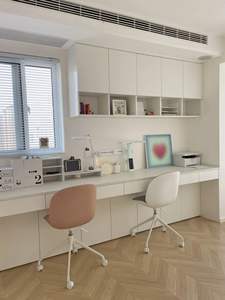 <span class=keywords><strong>Bureau</strong></span> <span class=keywords><strong>en</strong></span> bois gain de place avec bibliothèque intégrée, design minimaliste, maximise le rangement, minimise le désordre - Product Image 6