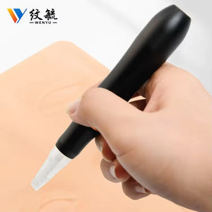 Direct noir Logo personnalisé Portable électricité <span class=keywords><strong>tatouage</strong></span> stylo mitrailleuse Microblading mode sourcil lèvre maquillage Permanent - Product Image 5