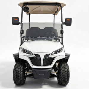 Carrito de Golf Eléctrico Modelo D con Faros LED, Estructura de Acero de Alta Resistencia, Certificado CE/GCC, Logotipo Personalizado para Resorts - Product Image 1