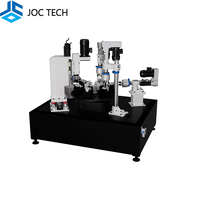 Mesin Bor dan Tap Multi-Stasiun CNC Rotary Table JOC TECH dengan Layar Sentuh PLC untuk Pemrosesan Logam Suku Cadang Otomotif