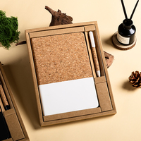 Ensemble cadeau d'entreprise écologique haut de gamme, logo personnalisé, kit de bienvenue pour entreprise, carnet avec stylo