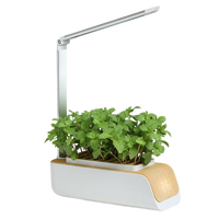 Jardinière intelligente de haute qualité LED Pot de fleur intelligent automatique Kits de culture hydroponique pour maison intérieure intelligente jardin intelligent