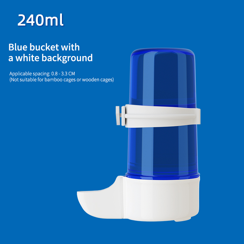 Botella Azul - Base Blanca - 240ml