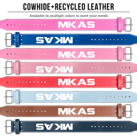 LADYGLOW Anime Femme Ceinture d'haltérophilie de haute qualité Gym Femme cuir 10Mm Logo personnalisé Ceinture d'haltérophilie
