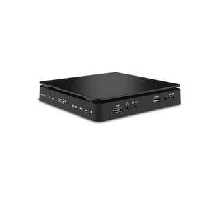 Lecteur DVD ultra-fin 1080P avec sortie USB AV, prise en charge multi-régions pour système de divertissement TV, ordinateur portable, voiture - Product Image 1