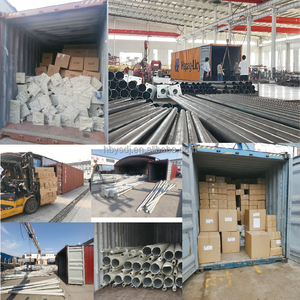 Hot nhúng mạ kẽm thép hình bát giác 6M 7M 8M 10m 11m 12m Đường Vườn bãi đậu xe đèn cực bài kim loại ngoài trời chiếu sáng đường phố cực - Product Image 6