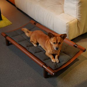 Camas para Mascotas Plegables de Madera Maciza con Logotipo Personalizado, Camas Elevadas de Lujo para Perros y Gatos, Lavables, para Mascotas Pequeñas y Grandes, Venta al Por Mayor - Product Image 4