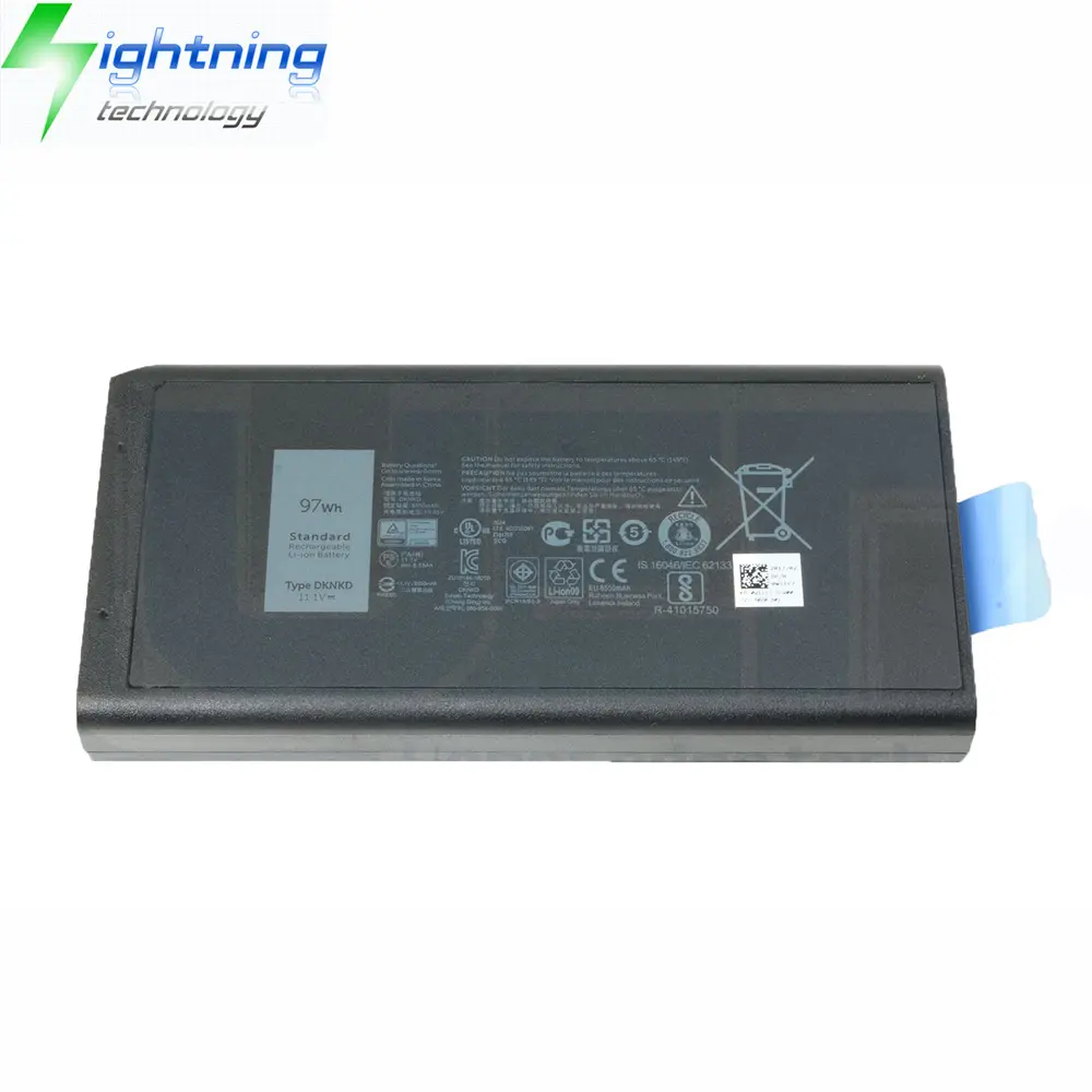 Genuine Original Notebook Battery For DELL Battery Laptop Latitude 14 5414 Rugged Laptop DKNKD 97Wh 11.1V Li-Ion Battery- W11Y7