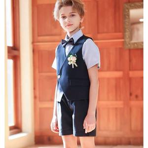 Vêtements formels pour garçons, ensemble de gilets et uniformes scolaires, tenues pour enfants, vente à chaud - Product Image 4