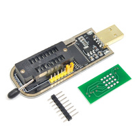 Módulo Programador USB CH341 para EEPROM Flash BIOS Serie 24 25, Clip de Prueba SOIC8 SOP8 para EEPROM 93CXX / 25CXX / 24CXX