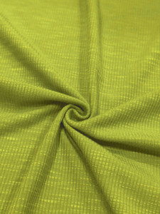 قماش ريب محبوك من الرايون/الفسكوز بوزن 260 جرام/متر مربع بألوان عصرية، ذو ملمس يشبه الخيزران، مرن وقابل للتنفس، مناسب للأزياء الصيفية - Product Image 2