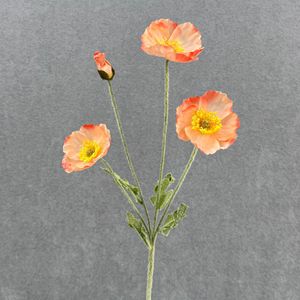 Amapolas Artificiales Suzume II de 30cm-100cm, Decoración para Bodas, Decoración del Hogar, Amapolas de Maíz al por Mayor - Product Image 3