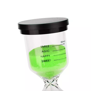 Упаковка из 6 разноцветных песочных часов 1 3 5 <span class=keywords><strong>10</strong></span> 15 30 мин таймер обратного отсчета для игры - Product Image 6