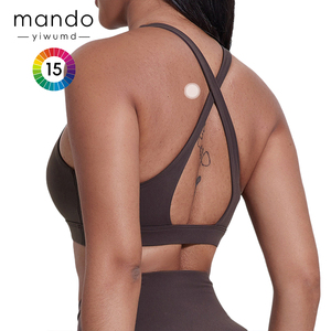 Sujetador deportivo Sexy de alta calidad para mujer, Sujetador deportivo de secado rápido para entrenamiento, gimnasio, Fitness, Top cruzado en la espalda, Yoga, venta al por mayor para mujer - Product Image 3