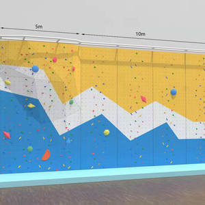 बाल आउटडोर विस्तार रॉक क्लाइम्बिंग दीवार चढ़ाई घर के अंदर मनोरंजन चढ़ाई फ्रेम सिस्टम लकड़ी पी बोर्ड चढ़ाई दीवार - Product Image 4