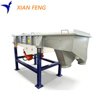 Tamis vibrant linéaire pour la filtration des liquides, en acier inoxydable SUS304, pour la séparation solide-liquide, filtre à boues, machine de tamisage vibrant