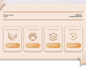 Castillo de mascotas semicerrado ecológico de lujo-Nueva cama cálida para perros y gatos 2025, cama cueva suave para todas las estaciones - Product Image 6