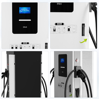 Estación de Carga para Autobuses Comerciales OLINK de 160kw, Cargador Rápido de Nivel 3 con Doble Conector, Aprobado por CE