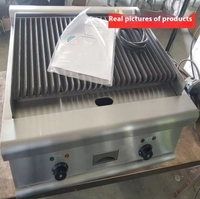 Chauffe-plat électrique XY 36 pouces en acier inoxydable, sans fumée, équipement de barbecue commercial 7,2 kW 220 V pour hôtels et restaurants