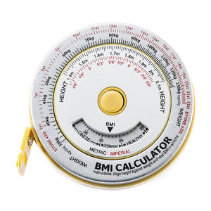 Herramienta <span class=keywords><strong>de</strong></span> medición <span class=keywords><strong>de</strong></span> <span class=keywords><strong>masa</strong></span>, índice <span class=keywords><strong>de</strong></span> <span class=keywords><strong>masa</strong></span> redondo, retráctil, para fitness, IMC, cinta <span class=keywords><strong>de</strong></span> medición <span class=keywords><strong>corporal</strong></span> - Product Image 3