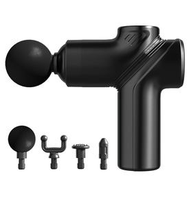 Masajeador muscular de tejido profundo, potente y silenciosa pistola de masaje para cuello y espalda