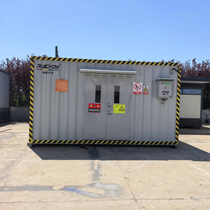 Conteneur de stockage chimique Ruichi en acier thermolaqué, unité mobile de stockage de déchets dangereux à haut niveau de sécurité - Product Image 3
