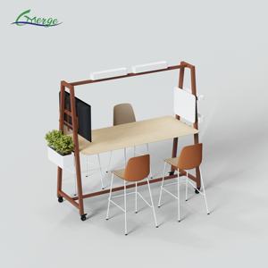 بار خشبي من الفولاذ عالي المنضدة ، تصميم حديث للمنزل ، بار ، مركز تجاري وصالة ألعاب رياضية ، استخدام مكاتب متينة - Product Image 2