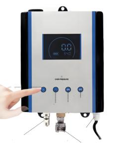 Kỹ thuật số tự động xe lốp <span class=keywords><strong>Inflator</strong></span> trạm xăng máy bơm không khí cho hiệu quả lốp Lạm Phát khí Nhà cung cấp Lốp Đồng hồ đo - Product Image 2