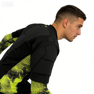 Chemise de protection intégrée avec rembourrage en EVA haute densité absorbant les chocs, pour les sports de neige et les jeux de tir - Product Image 3