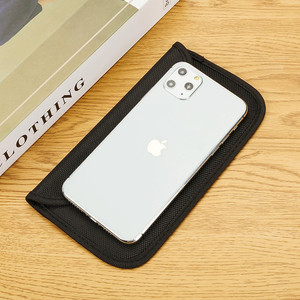 Pochette Universelle Anti-Ondes Faraday pour Téléphone <span class=keywords><strong>Portable</strong></span>, Étui Bloqueur de Signal RFID, Cage Faraday, Pochette Anti-Vol pour Clés, Portefeuille Anti-RFID - Product Image 4