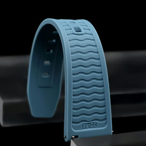 สายนาฬิกายางซิลิโคนเหลวแบบนุ่มสำหรับโอเมก้า ซีมาสเตอร์ <span class=keywords><strong>300</strong></span> สำหรับ IWC Universal Quick Release 20 มม. สายนาฬิกายาง - Product Image 2