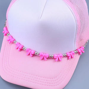 Aksesori topi modis anak-anak, rantai topi multiwarna, aksesori sederhana modis untuk hadiah promosi & Bisnis - Product Image 4