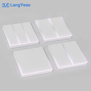 LangYeao for Tuya Smart WiFi Button Switch 1/2/3/4 Gang ABS EU UK Ambient Scene Light Control Alexa Google Voice Neutral Wire - Product Image 1
