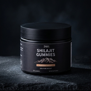 Gomitas de Shilajit del Himalaya OEM - con Ácido Fúlvico <span class=keywords><strong>y</strong></span> Minerales Traza - Product Image 1