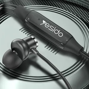 Yesido Hot Sell Met Microfoon 3.5Mm Oordopjes In-Ear Stereo Sport Oortelefoon