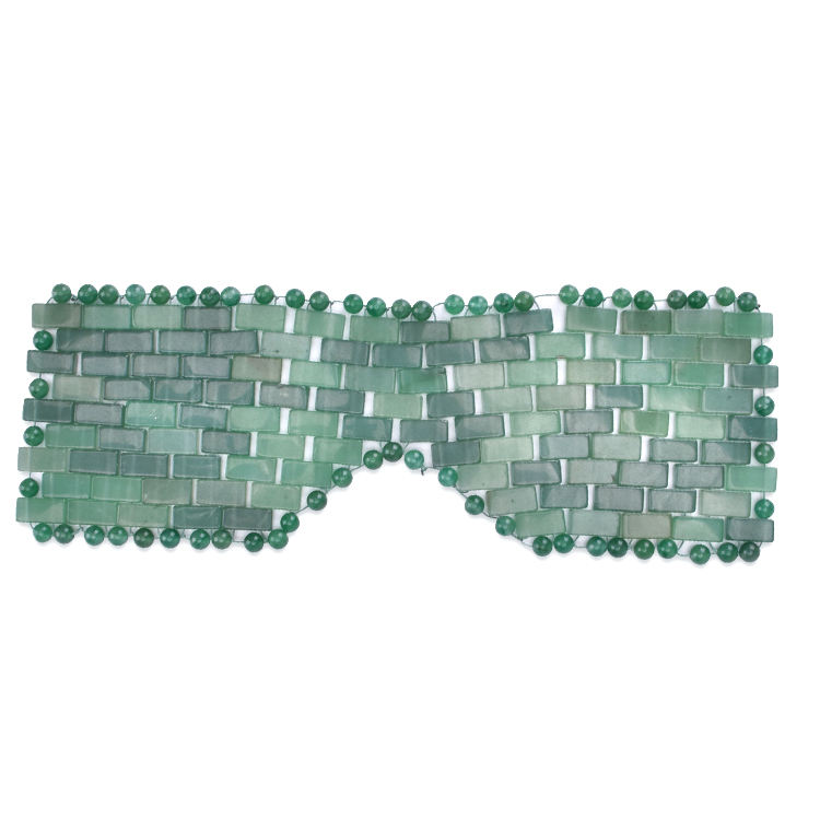 Aventurine Eye Mask Skin Care Tools for Women Jade Face Mask Sheet Female Home / Beauty Salon / Airplane / Travel . Etc Accept