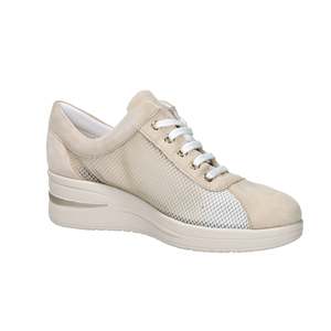 Sneakers Morbide da Donna Cinzia, Tomaia in Rete Beige, Comode per l'Uso Quotidiano - Product Image 5