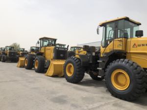 รถตักล้อยางขนาดเล็ก 5 ตัน เครื่องยนต์ดีเซล ขับเคลื่อนสี่ล้อ ประสิทธิภาพสูง ชิ้นส่วนหลัก มอเตอร์ ลูกปืน - Product Image 2