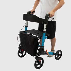 Deambulatore Pieghevole e Rollator per Anziani, Disabili e Riabilitazione Pazienti - Attrezzatura per la Deambulazione all'Ingrosso - Product Image 1