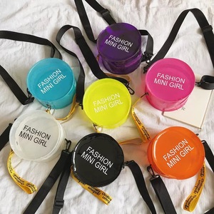 Bolso <span class=keywords><strong>de</strong></span> Hombro Tipo Bandolera <span class=keywords><strong>de</strong></span> PVC Transparente con Estampado <span class=keywords><strong>de</strong></span> Letras <span class=keywords><strong>de</strong></span> Moda, Color Caramelo, Impermeable, <span class=keywords><strong>para</strong></span> Chicas - Product Image 1