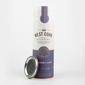 Tùy chỉnh dày thẻ màu trắng tinplate bìa cho rượu vang rượu chống sốc áp lực-proof rượu vang đỏ giấy Jar cho Vodka Trà Hộp Quà Tặng - Product Image 3