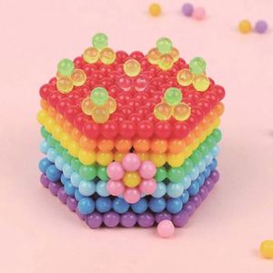 Perles d'eau magiques 24 couleurs, nouveaux jouets transparents DIY, pistolet à perles avec 5000 perles et filtre de formes pour enfants - Product Image 3