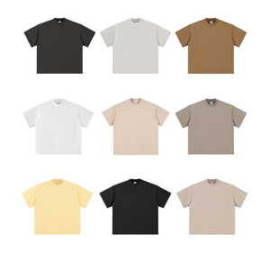 MT2757 T-shirts vierges surdimensionnés en coton 100% de haute qualité, 230 g/m², personnalisables à faible MOQ OEM, pour hommes et femmes - Product Image 3