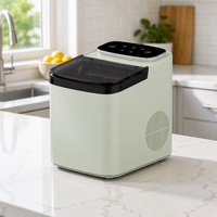 Machine à glaçons électrique intelligente de haute qualité pour table de cuisine, 220V, mini, avec contrôle tactile et réservoir d'eau de 1,2L